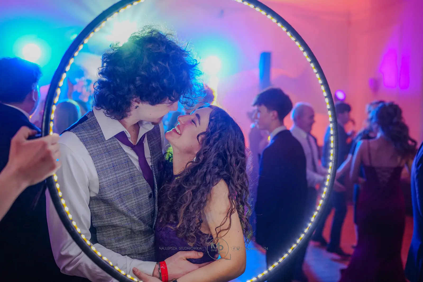 Zdjęcie ze studniówki 13 LO w Łódź
