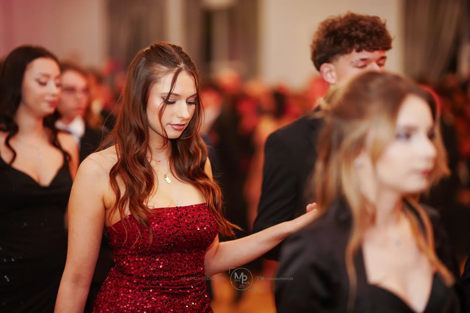 Zdjęcie ze studniówki 13 LO w Łódź