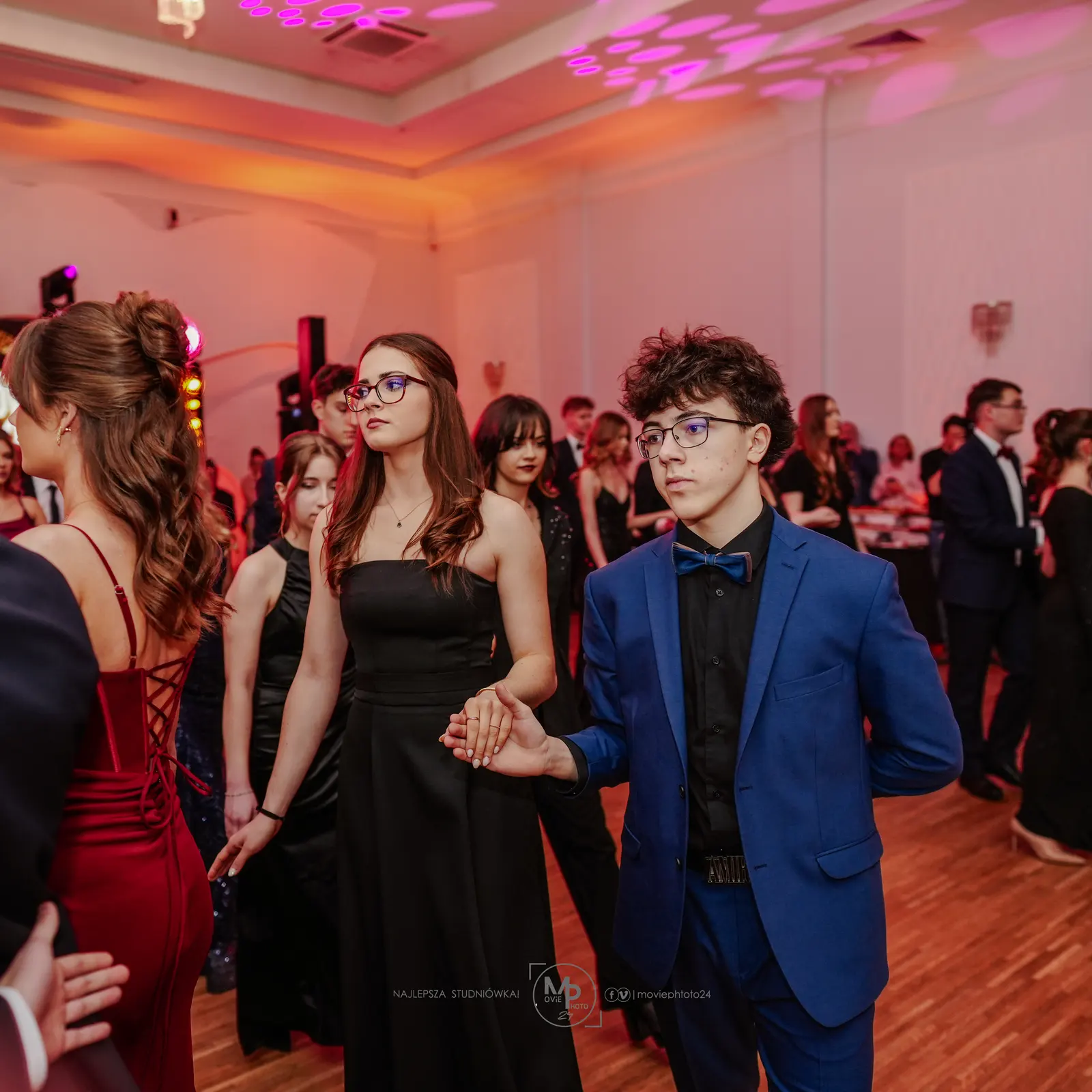Zdjęcie ze studniówki 13 LO w Łódź