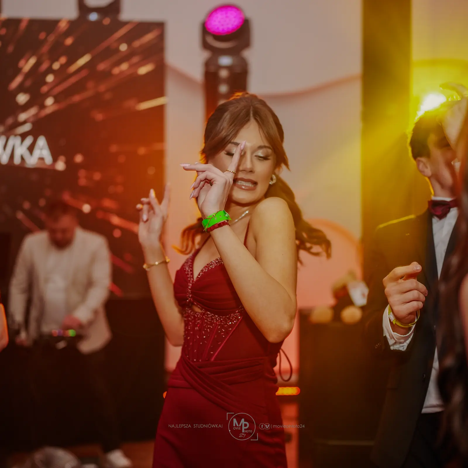 Zdjęcie ze studniówki 13 LO w Łódź