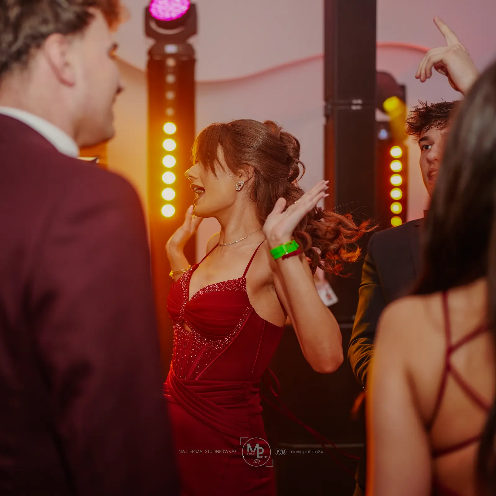 Zdjęcie ze studniówki 13 LO w Łódź