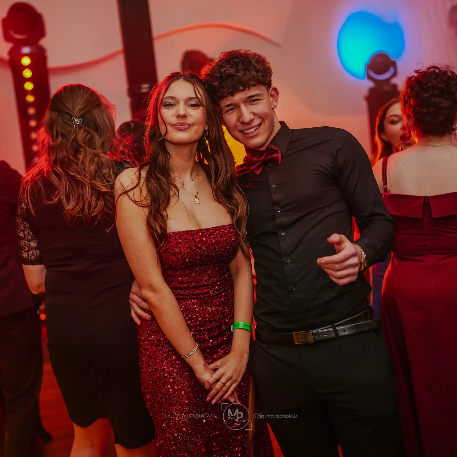 Zdjęcie ze studniówki 13 LO w Łódź