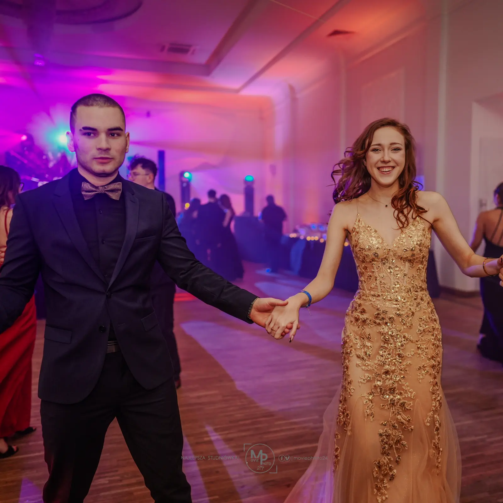 Zdjęcie ze studniówki 13 LO w Łódź