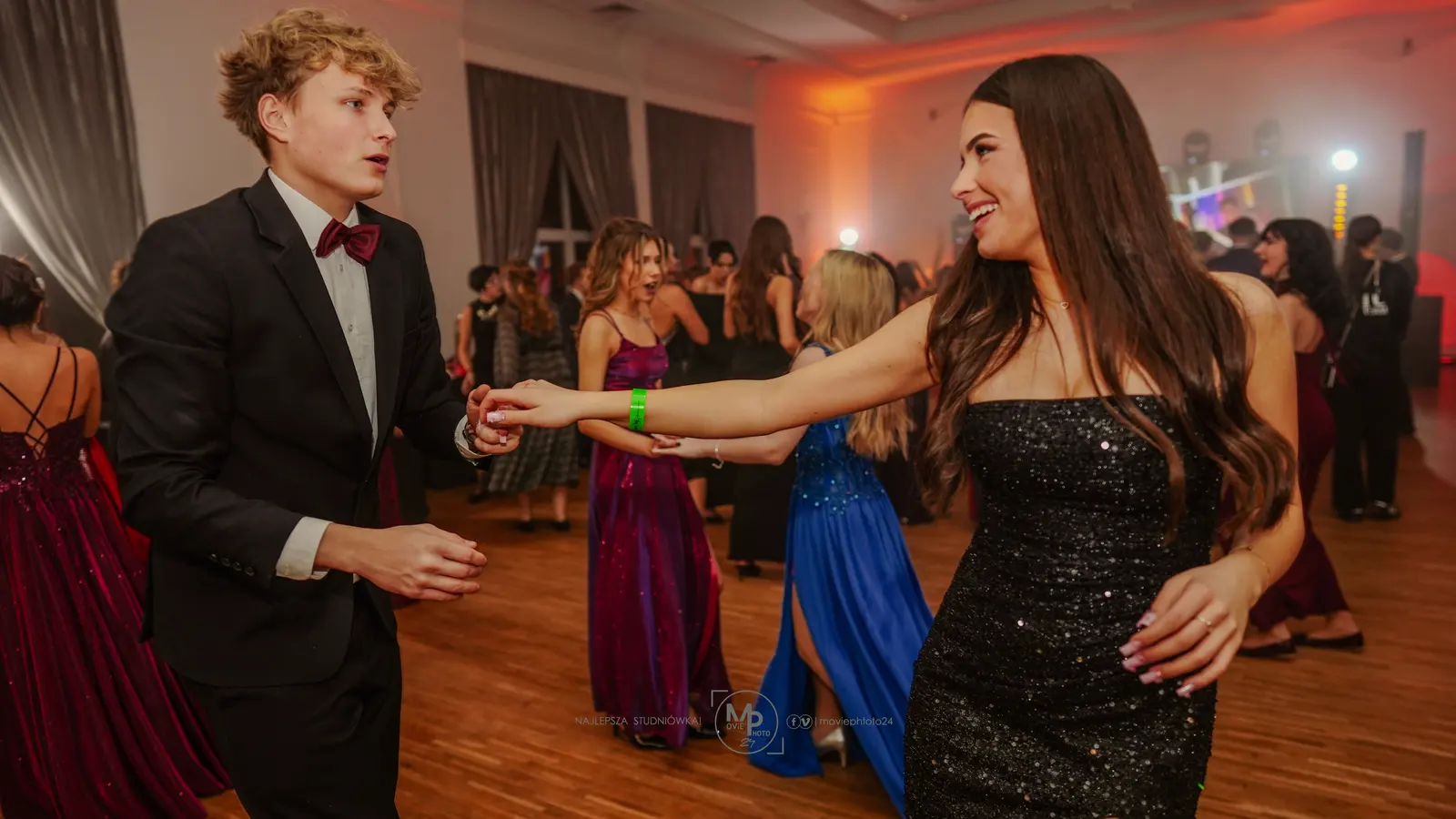 Zdjęcie ze studniówki 13 LO w Łódź