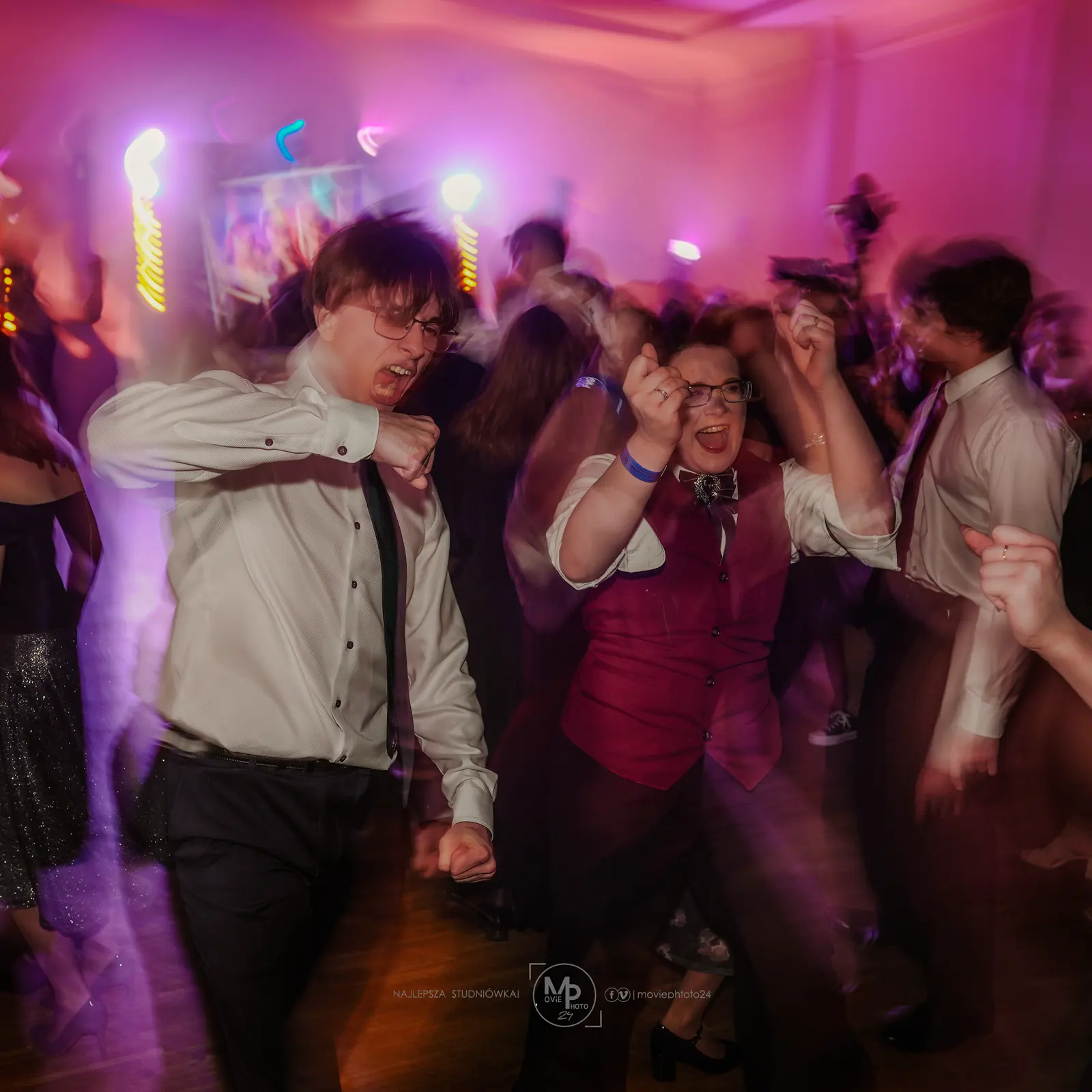 Zdjęcie ze studniówki 13 LO w Łódź