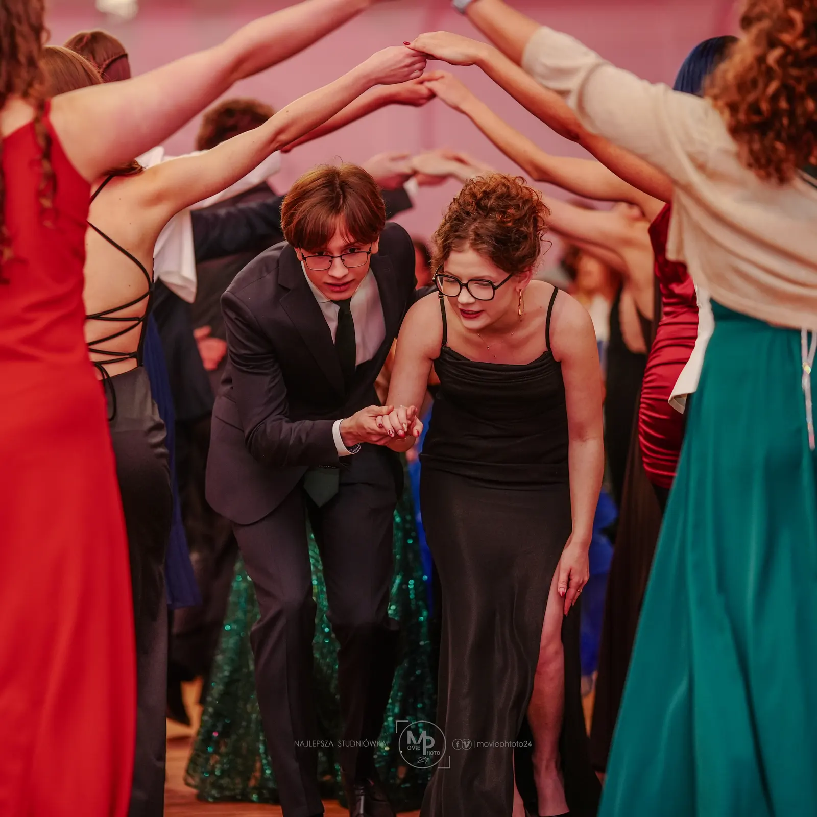 Zdjęcie ze studniówki 13 LO w Łódź