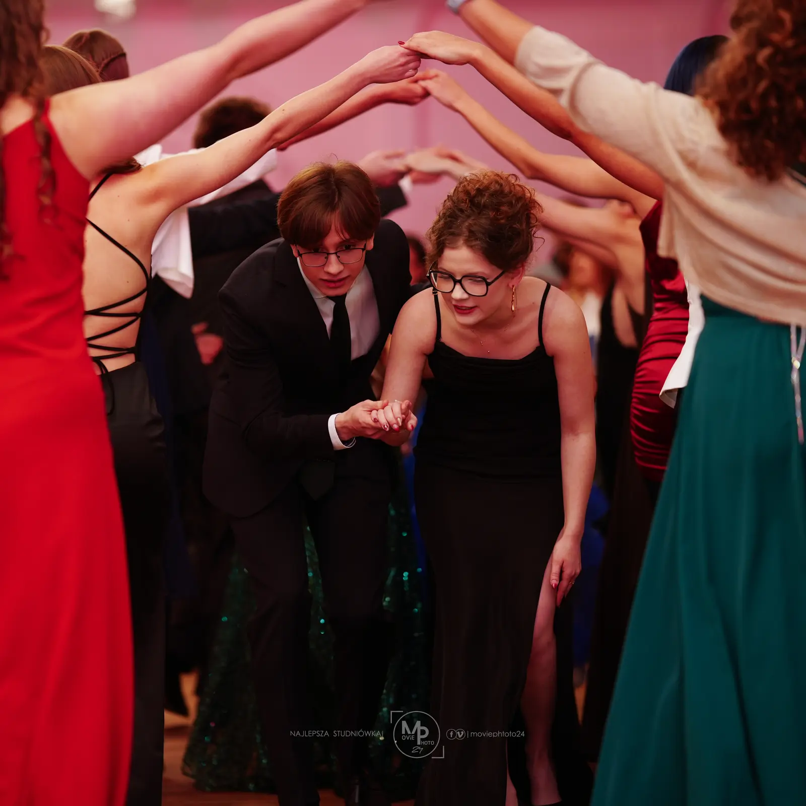 Zdjęcie ze studniówki 13 LO w Łódź